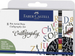 Faber-castell Pitt kalligraafia markerid, 8 tk.