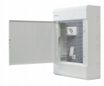 Hermeetiline kast 118x118x46mm Ip55, hall, plastik