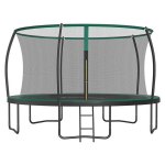 Trampoliin 427.1x270.1 cm Must &Otilde;ue