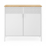 Panipaigakapp, 40x80x76 cm, pruun-must, metall