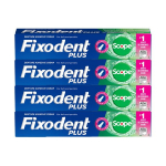 Proteesiliim v&auml;rske Scope Plus Fixodent 4-pack 57 g