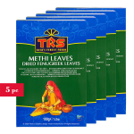 Kuivatatud lambal&auml;&auml;tse lehed (Kasuri Methi), TRS, 5x100g