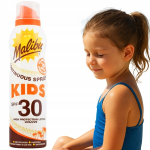 Malibu Kids Continuous Spray SPF30 p&auml;ikesekaitse sprei lastele 175 ml