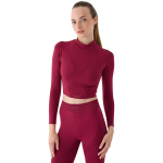 Naiste s&auml;rk 4F Longsleeve FNK F483 burgund 4FRAW24TFLOF483 60S