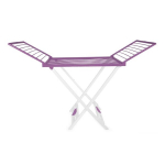 Giostyle pesukuivati Love, 180x56x96 cm, valge/lilla