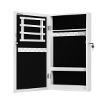 Ehtekapp 10x37x67 cm Valge MDF