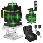 Lasernivelliir SONNENH 4D 16 joont, roheline, 20&ndash;30 m