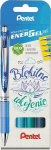 Pentel Energel pastakad, 4 tk, sinised toonid