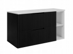 Vannitoakapp, must/valge VENA 80,6 x 46 x 58,6 cm