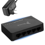 LAN SWITCH 5 PORT GIGABIT ETHERNET RJ45 1000 Mb FOR INTERNET REAGLE