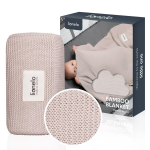 Bambustekk Lionelo Bamboo Blanket Beige Sand, 100x75 cm