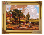 Kanvaa pildiga - tikkimiskomplekt, 30x22cm, Collection D'Art, 6266K