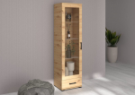 Vitriin ADRK Furniture Frazio, tamme v&auml;rvi