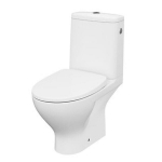 WC-pott Cersanit Compact 666 MODUO CO 010 koos aeglaselt sulguva kaanega