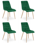 4-osaline s&ouml;&ouml;gitoolide komplekt Split, 88x46x40 cm, roheline