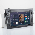 android 7 tolli l&auml;ikiv must auto navigatsioonis&uuml;steemi raadio junsun Opel Zafira B Astra H Corsa C D gps navi wifi bt fm carplay swc + tagurduskaamera