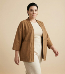 Only Carmakoma (Size+) Naiste Jakk 15369368*01, pruun 5715871629629