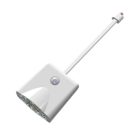 WC &ouml;&ouml;lamp, 2 tk, 16 v&auml;rvi LED, liikumisanduriga, USB laetav