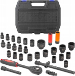 L&ouml;&ouml;kmutriv&otilde;tmed 1/2" 32-osaline komplekt