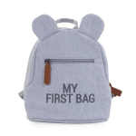 Laste seljakott Childhome My First Bag, hall l&otilde;uend, kompaktne