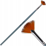 Happy Color Fan Brush nailonharjastega nr. 2