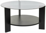 Kohvilaud Clara, 75x40x75 cm, must