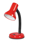 Laualamp E27 punane, painduv, 31 cm k&otilde;rge