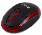 Juhtmeta Bluetooth-hiir, punane