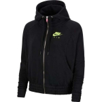Naiste dressipluus Nike W NSW Air Hoodie FZ BB FLC, must