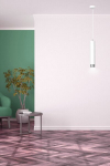 Rippvalgusti Kibo 1 Wh/kroom 641/1 kaasaegne