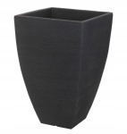 Antratsiitne triibuline plastpott 40x60cm 1tk, 40x40x60