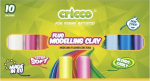 Cricco Fluorescent Modelino komplekt, 10 v&auml;rvi