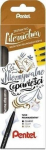 Pentel Brush Sing Pen Ses15, 3 tk, pigmendi tint, Jaapan
