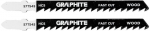 Grafiit Hcs T-t&uuml;&uuml;pi saag, 6 Tpi, 2 tk.