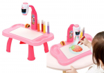 Mini projektor 2in1 roosa - Leantoys