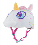 Laste jalgrattakiiver C-Preme Super Unicorne, valge, 50-54 cm