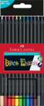 Faber-castell Black Edition v&auml;rvilised pliiatsid, 12 tk., FC164128