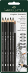 Faber-castell akvarellpliiatsid, 5 tk. + pintsel, FC178972