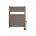 ELARA Smart WiFi elektriradiaator 76,6x60 cm, pistikuga kaabel 400 W, mattpronks / vask PVD