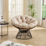 Papasan tool, teras, PE rotang, 92x67 cm, 1 tk