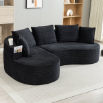 Sametdiivan, 250x152x82cm, 250kg kandev&otilde;ime, 2 kasti