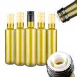 50x Klaaspudelid 250ml koos dosaatoriga oliivide jaoks