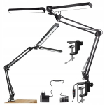 Double Led laualamp 20w, 3 v&auml;rvi, Usb, reguleeritav