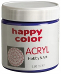Happy Color akr&uuml;&uuml;lv&auml;rv 250ml, koobaltsinine