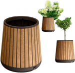 Keter Lillepott 29213705 5.00kg, 51.00cm x 51.00cm x 62.00cm, plastmass, pruun, nutikas kastmiss&uuml;steem
