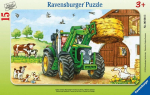 pusle ravensburger plaat 15 tk traktor