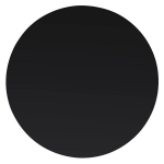 vidaXL lauaplaat karastatud klaasist, &uuml;mmargune, 600 mm