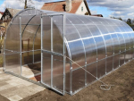 Kasvuhoone KLASIKA TUBE 3x12m (36m2) vundamentide ja 4mm pol&uuml;karbonaatkattega; 4779037492527