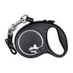 Flexi automaatne rihm Design XS, must, 3 m