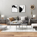 vidaXL lisalauad 2 tk, hall Sonoma tamm, 40 x 40 x 35 cm, tehispuit
